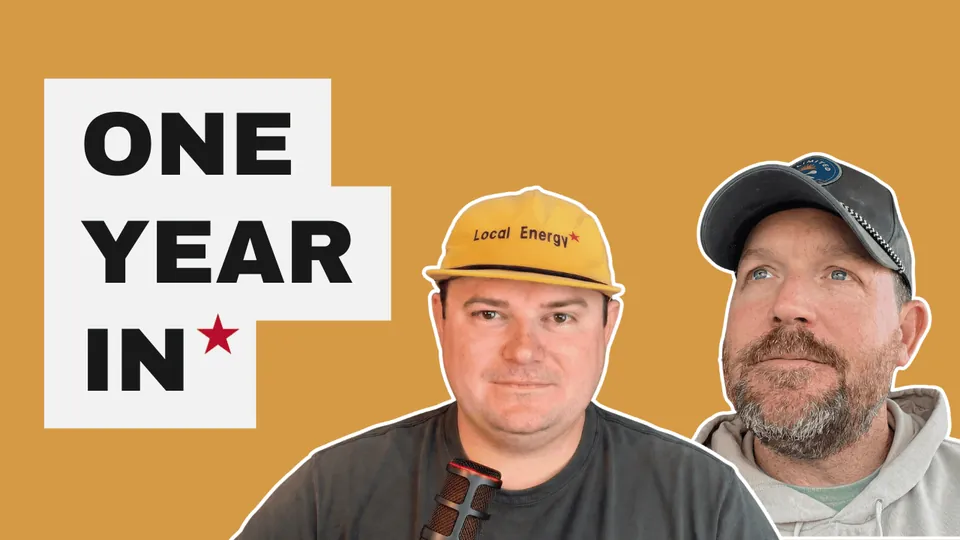 Peter Brecht and Wade Spear discuss Drill Baby Drill one year later on the Local Energy podcast
