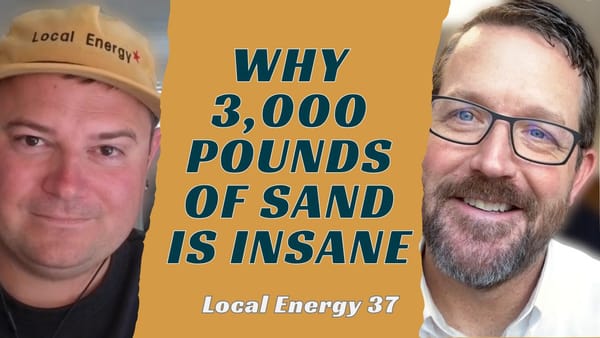 Why 3,000 Pounds of Sand is INSANE